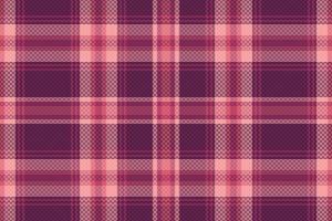 Tartan plaid pattern with dark color. vector