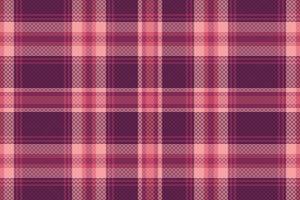 Tartan plaid pattern with dark color. vector