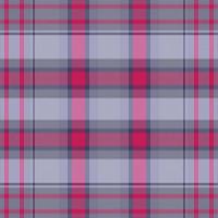 Tartan plaid pattern with dark color. vector