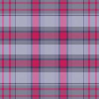 Tartan plaid pattern with dark color. vector