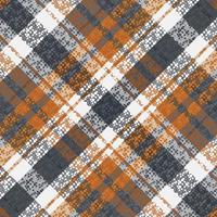 Tartan plaid pattern with dark color. vector