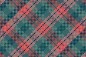 Tartan plaid pattern with dark color. vector