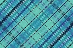 Tartan plaid pattern with dark color. vector