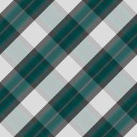 Tartan plaid pattern with dark color. vector
