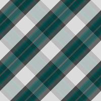 Tartan plaid pattern with dark color. vector