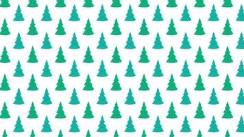 Christmas tree pattern wallpaper. Christmas tree symbol. background. Christmas tree doodle. vector