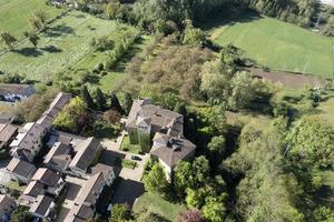 Castle Ratti Borghetto di Borbera Pemonte Italy Village aerial View Panorama photo