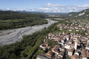 borghetto di borbera pemonte italia aldea vista aérea panorama foto