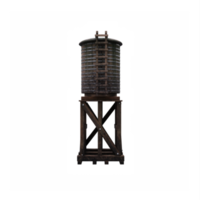 Water tank isolated png