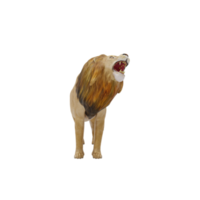 Lion 3d isolé png