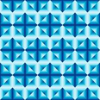 color monocromático azul geométrico de patrones sin fisuras. vector