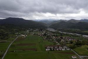 borghetto di borbera pemonte italia aldea vista aérea panorama foto