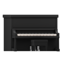 3D-Illustration Musikwerkzeug Klavier png