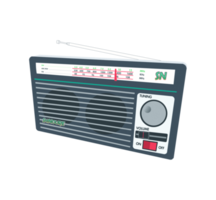 vecchio scuola Radio png