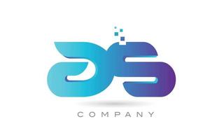 como diseño de combinación de icono de logotipo de letra del alfabeto. plantilla creativa para negocios y empresas. vector