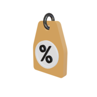 3d price tag icon png