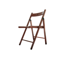 silla de madera para el hogar y la oficina aislada png