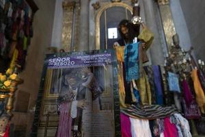 MEXICO CITY, MEXICO - NOVEMBER 5 2017 - interior of Saint Domingo church photo