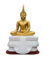 gyllene buddha isolerat - png formatera.