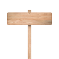 placa de madeira isolada png