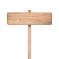 letrero de madera aislado png