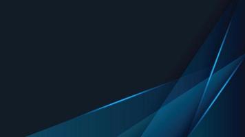 Dark blue abstract background geometry shine and layer element. vector