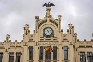 valencia españa estación edificio histórico foto