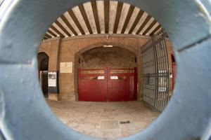 Valencia Spain bull fight arena plaza de toros photo