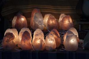 salt lamp many of for sale photo