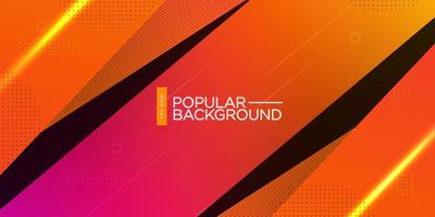 Abstract bright pink orange background with combination overlap layers design background.Eps10 vector