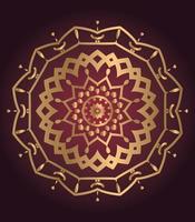 Vintage colorful Mandala with floral ornament. Boho style backgr Free Vector