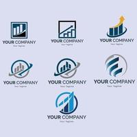 Business Finance Logo template Free Vector