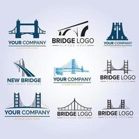 Bridge Logo Template Pro Vector