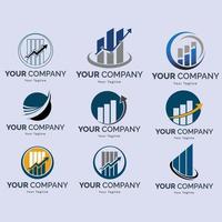 Business Finance Logo template Free Vector
