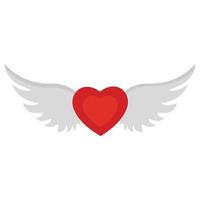 Heart Angel which can easily edit or modify vector