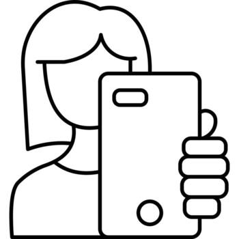 Take Selfie which can easily edit or modify vector