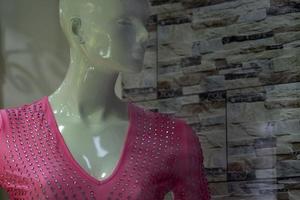 Sportswear casual dressed woman mannequin photo