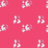 Abstract seamless pattern bundle with natural shapes, random freehand matisse wallpaper collection. Trendy fashion background includes modern minimalist art. vector