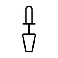 Gardener spatula icon line isolated on white background. Black flat thin icon on modern outline style. Linear symbol and editable stroke. Simple and pixel perfect stroke vector illustration