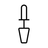 Gardener spatula icon line isolated on white background. Black flat thin icon on modern outline style. Linear symbol and editable stroke. Simple and pixel perfect stroke vector illustration