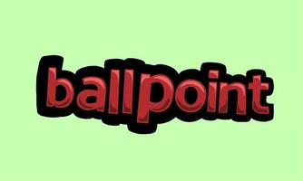 Green screen animation video written ballpoint vector