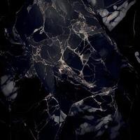 diseño de textura de mármol negro, superficie de mármol oscuro colorido, líneas doradas curvas, diseño de fondo abstracto brillante vector