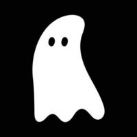 Simple White Ghost 3 vector