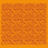 fruit pattern background suitable for background social media post and etc.. vector