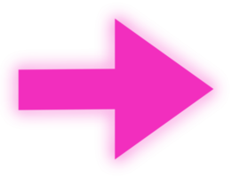 freccia rosa neon png
