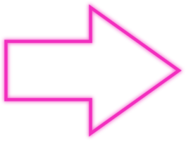 neon pink arrow png