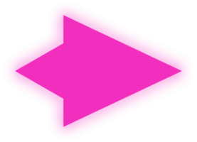 freccia rosa neon png