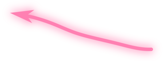 roze abstract neon pijl png