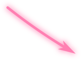 rosa abstrakt neon pil png