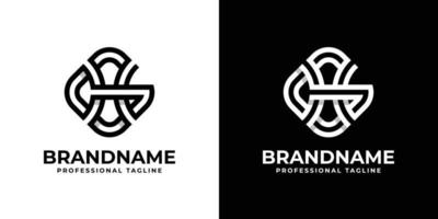 Unique GH or HG Monogram Logo, Suitable for any business with GH or HG initials. vector